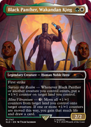 {R} Black Panther, Wakandan King (Rainbow Foil) [Secret Lair Drop Series][RBF SLD 1747]