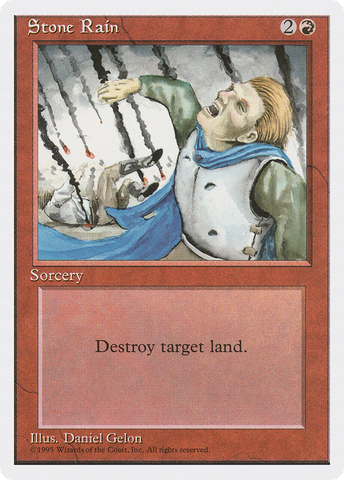 {C} Stone Rain [Fourth Edition][4ED 224]