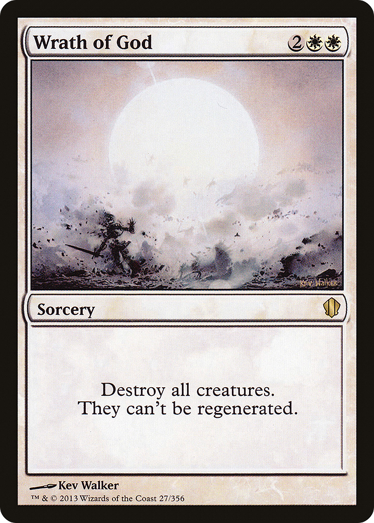 {R} Wrath of God [Commander 2013][C13 027]