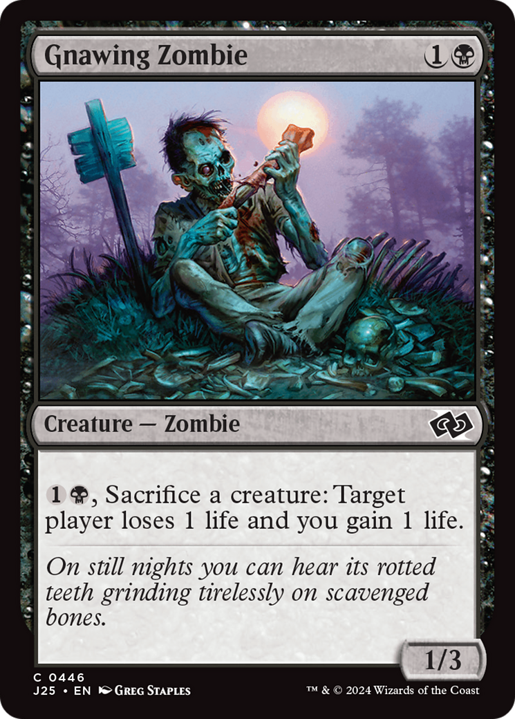{C} Gnawing Zombie [Foundations Jumpstart][J25 446]