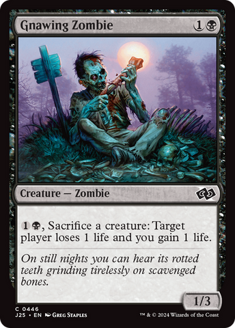 {C} Gnawing Zombie [Foundations Jumpstart][J25 446]