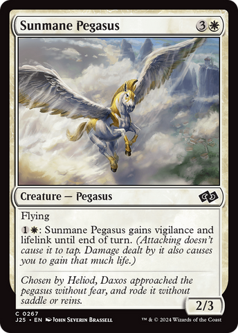 {C} Sunmane Pegasus [Foundations Jumpstart][J25 267]