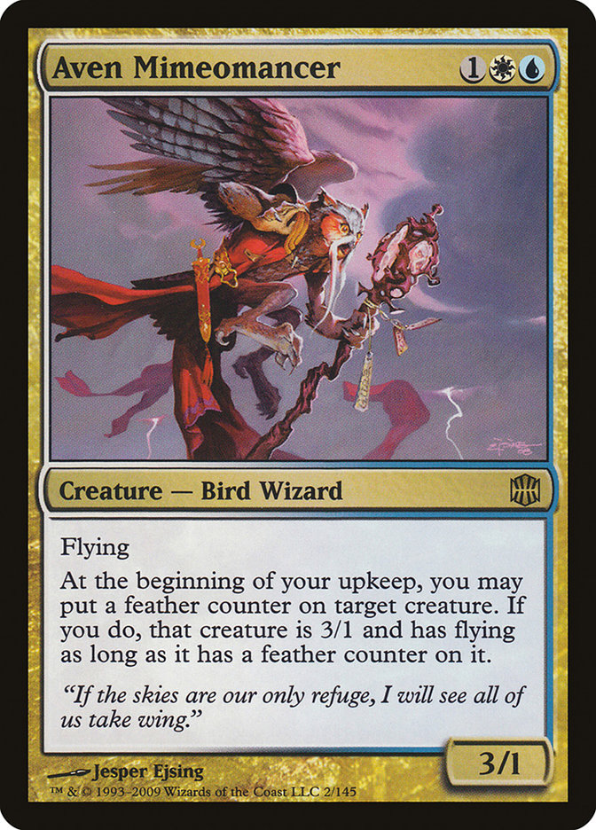 {R} Aven Mimeomancer [Alara Reborn][ARB 002]