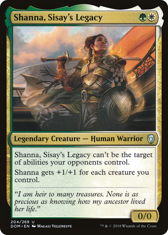 {C} Shanna, Sisay's Legacy [Dominaria][DOM 204]