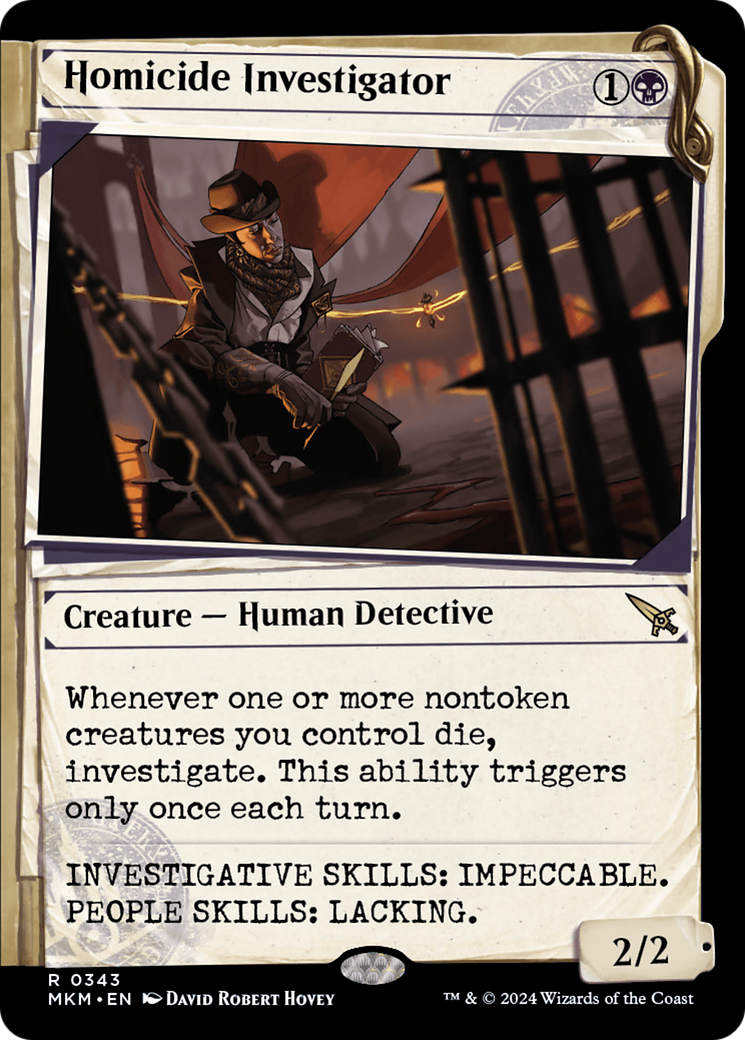 {@R} Homicide Investigator (Showcase) [Murders at Karlov Manor][MKM 343]