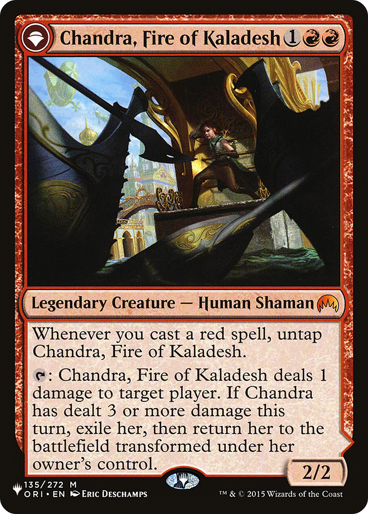 {R} Chandra, Fire of Kaladesh // Chandra, Roaring Flame [Secret Lair: From Cute to Brute][LS ORI 135]