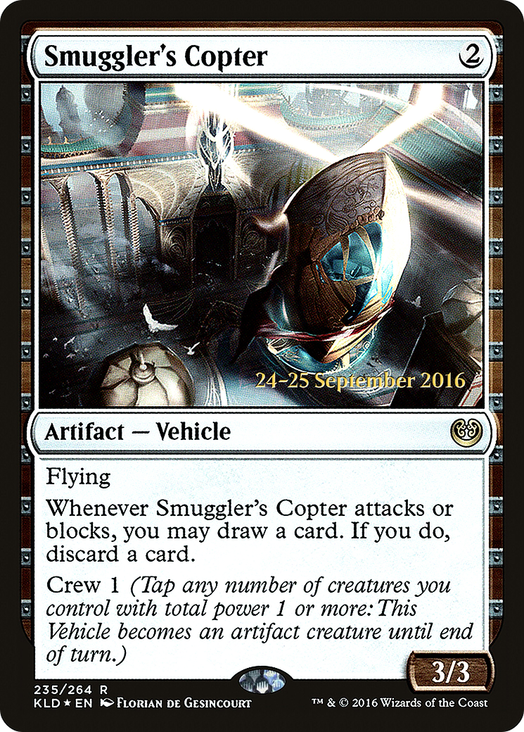 {R} Smuggler's Copter [Kaladesh Prerelease Promos][PR KLD 235] - Misty Mountain Games