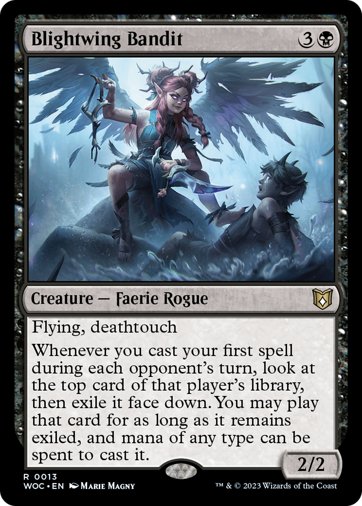 {R} Blightwing Bandit [Wilds of Eldraine Commander][WOC 013]
