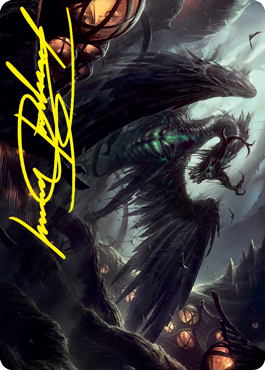 {A} Beledros Witherbloom Art Card (Gold-Stamped Signature) [Strixhaven: School of Mages Art Series][GS ASTX 057]