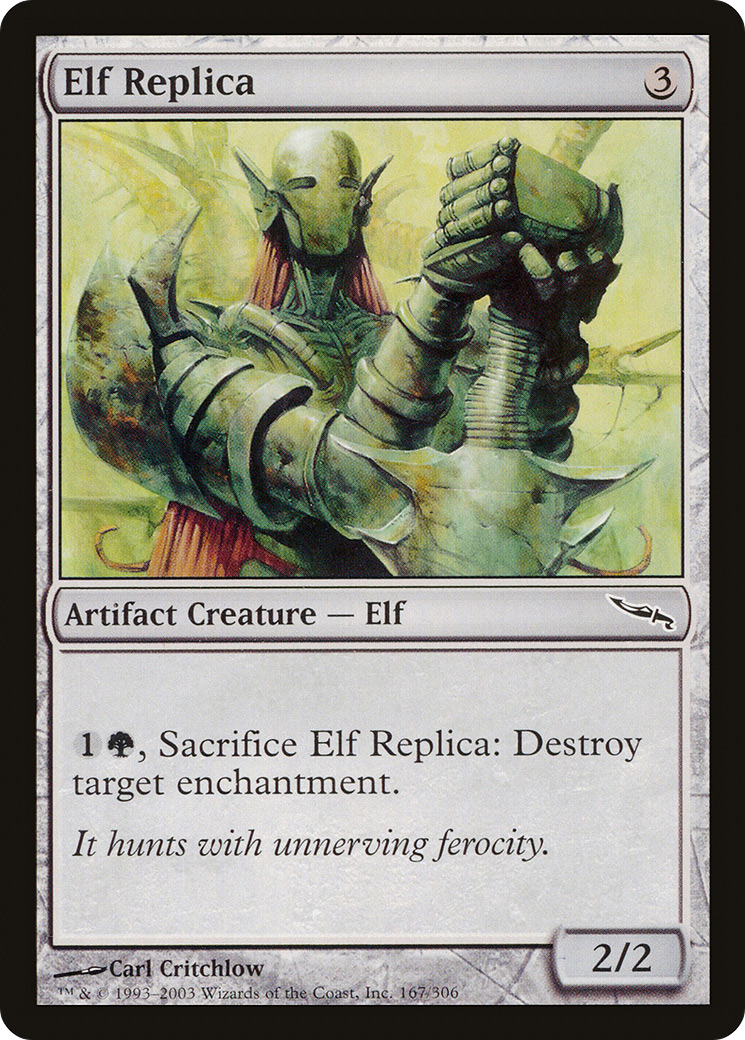 {C} Elf Replica [Mirrodin][MRD 167]