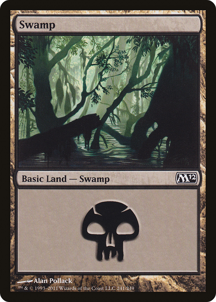 {B}[M12 241] Swamp (241) [Magic 2012]