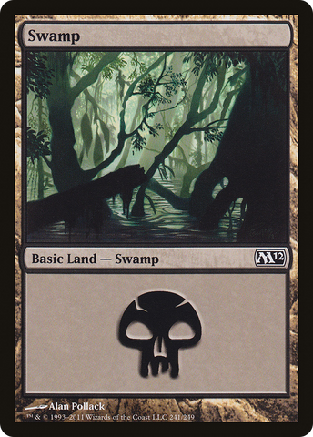 {B}[M12 241] Swamp (241) [Magic 2012]