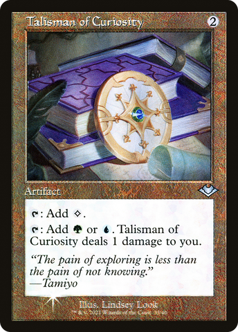 {C} Talisman of Curiosity (Retro) [Modern Horizons 2][RF MH1 035]