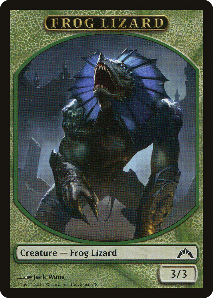 {T} Frog Lizard Token [Gatecrash Tokens][TGTC 003]