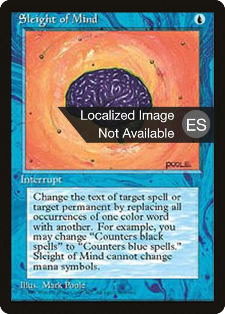 {F} Sleight of Mind [Fourth Edition (Foreign Black Border)][FBB 4ED 102]