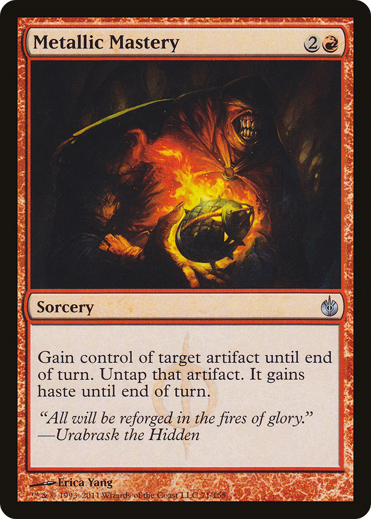 {C} Metallic Mastery [Mirrodin Besieged][MBS 071]