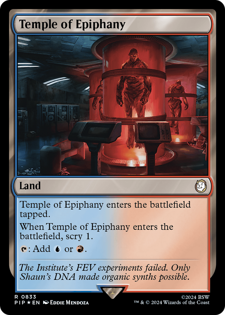 {R} Temple of Epiphany (Surge Foil) [Fallout][PIP 833]