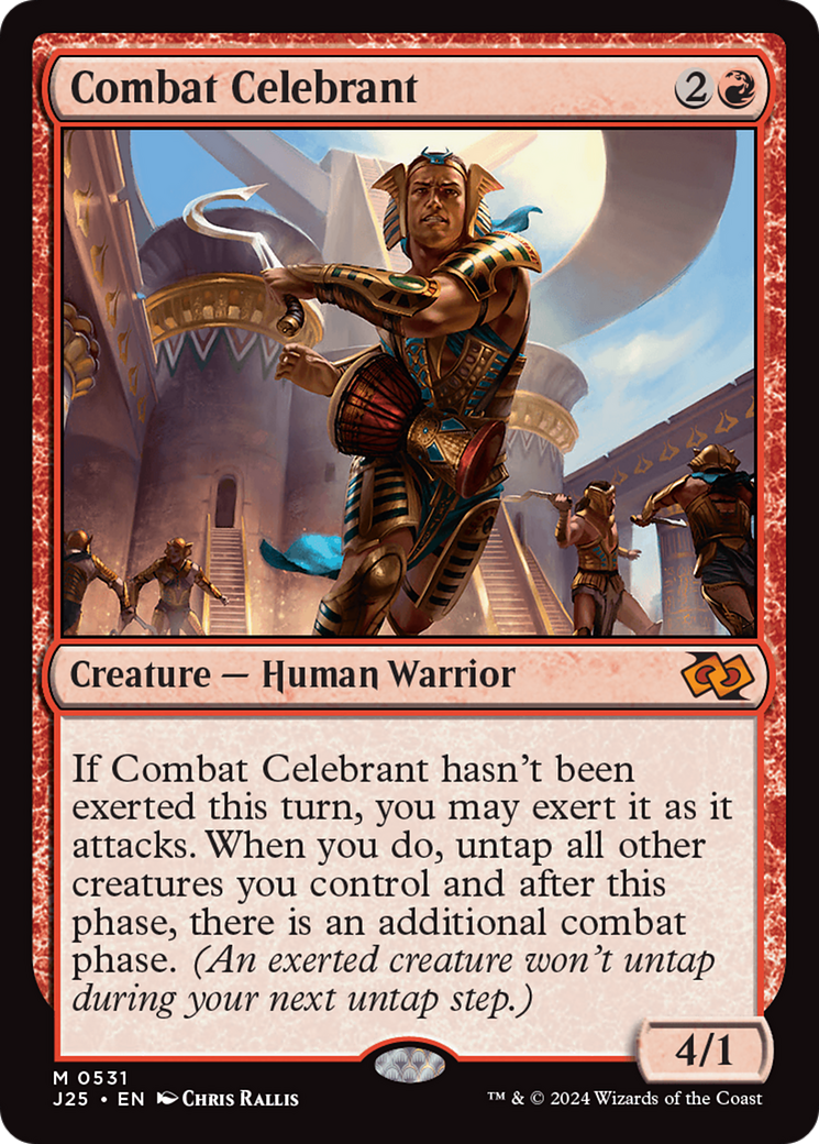 {R} Combat Celebrant [Foundations Jumpstart][J25 531]