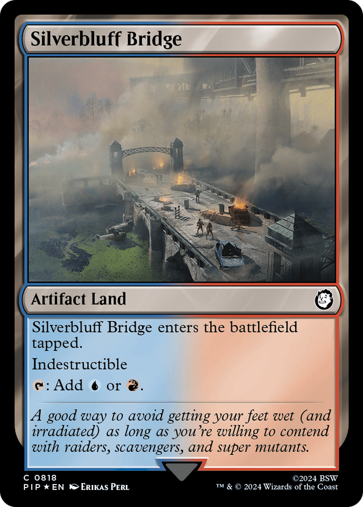 {C} Silverbluff Bridge (Surge Foil) [Fallout][PIP 818]