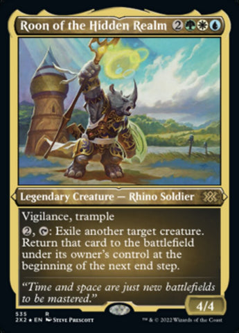 {R} Roon of the Hidden Realm (Foil Etched) [Double Masters 2022][2X2 535]