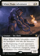 {R} White Plume Adventurer (Extended Art) [Commander Legends: Battle for Baldur's Gate][CLB 558]