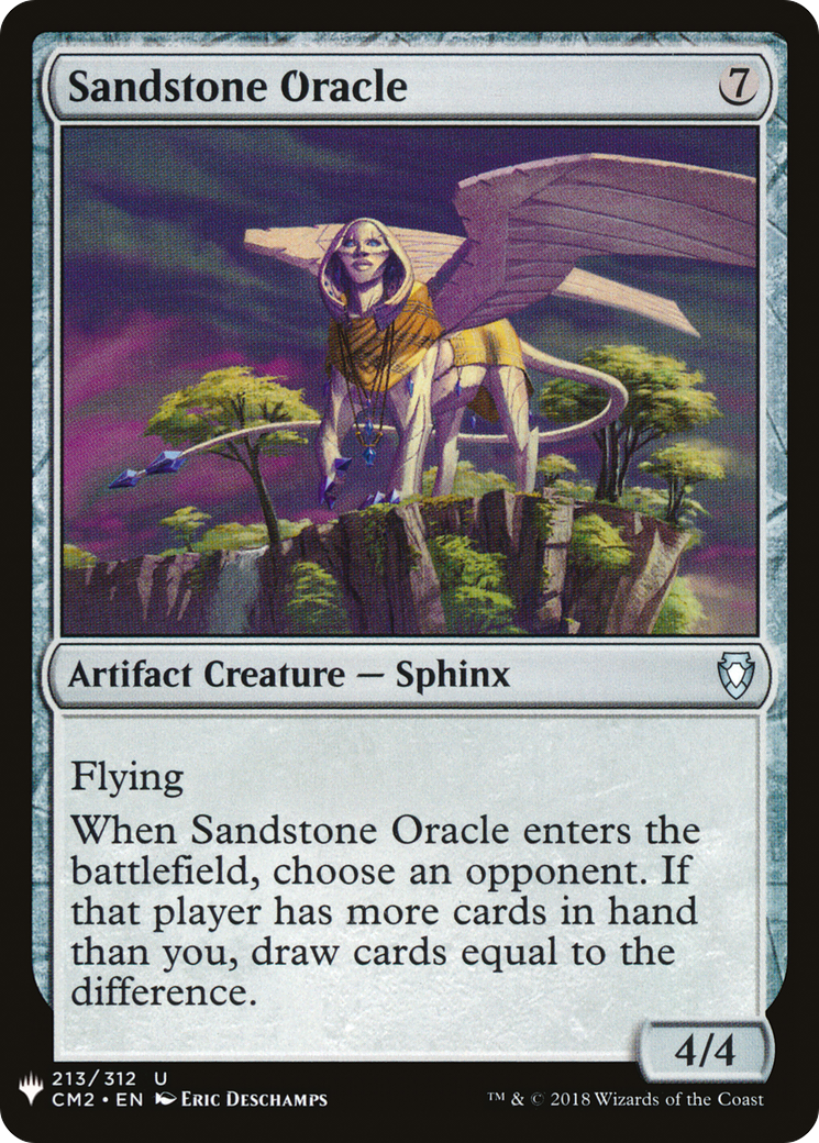 {C} Sandstone Oracle [Mystery Booster][LS CM2 213]