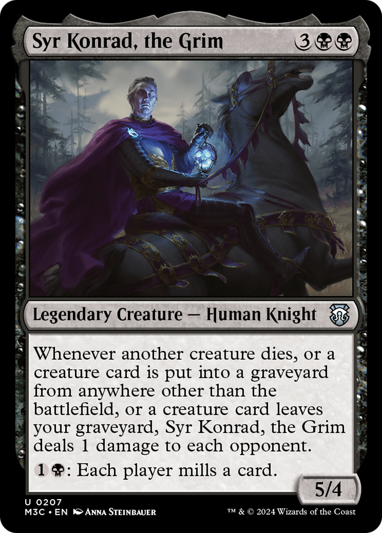 {C} Syr Konrad, the Grim [Modern Horizons 3 Commander][M3C 207]