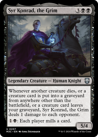 {C} Syr Konrad, the Grim [Modern Horizons 3 Commander][M3C 207]