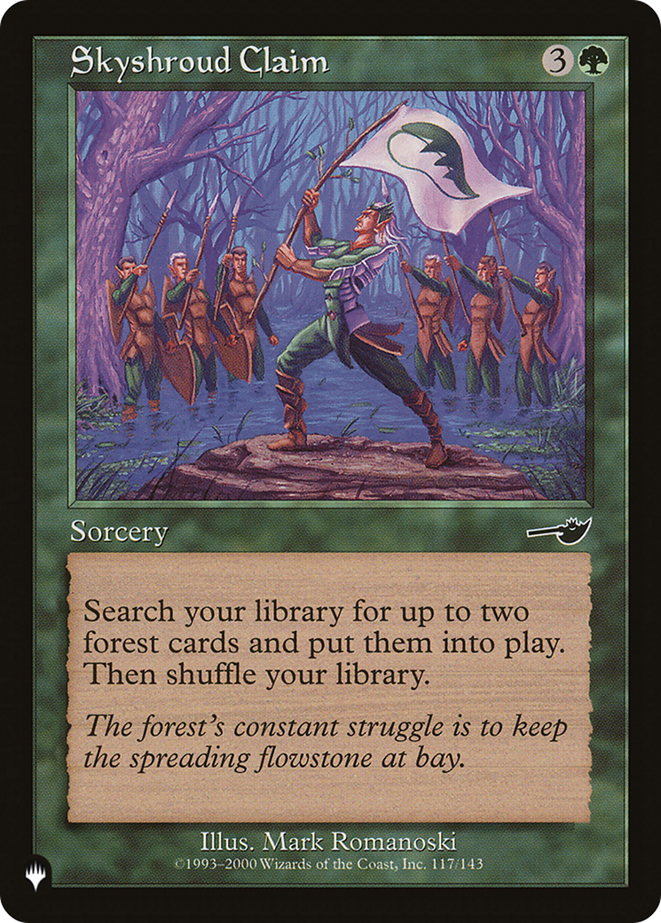 Skyshroud Claim [LIST 117/143]