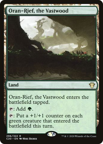 {R} Oran-Rief, the Vastwood [Commander 2020][C20 296]