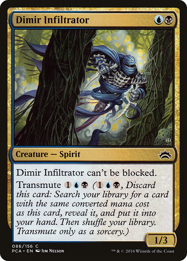 {C} Dimir Infiltrator [Planechase Anthology][PCA 086]