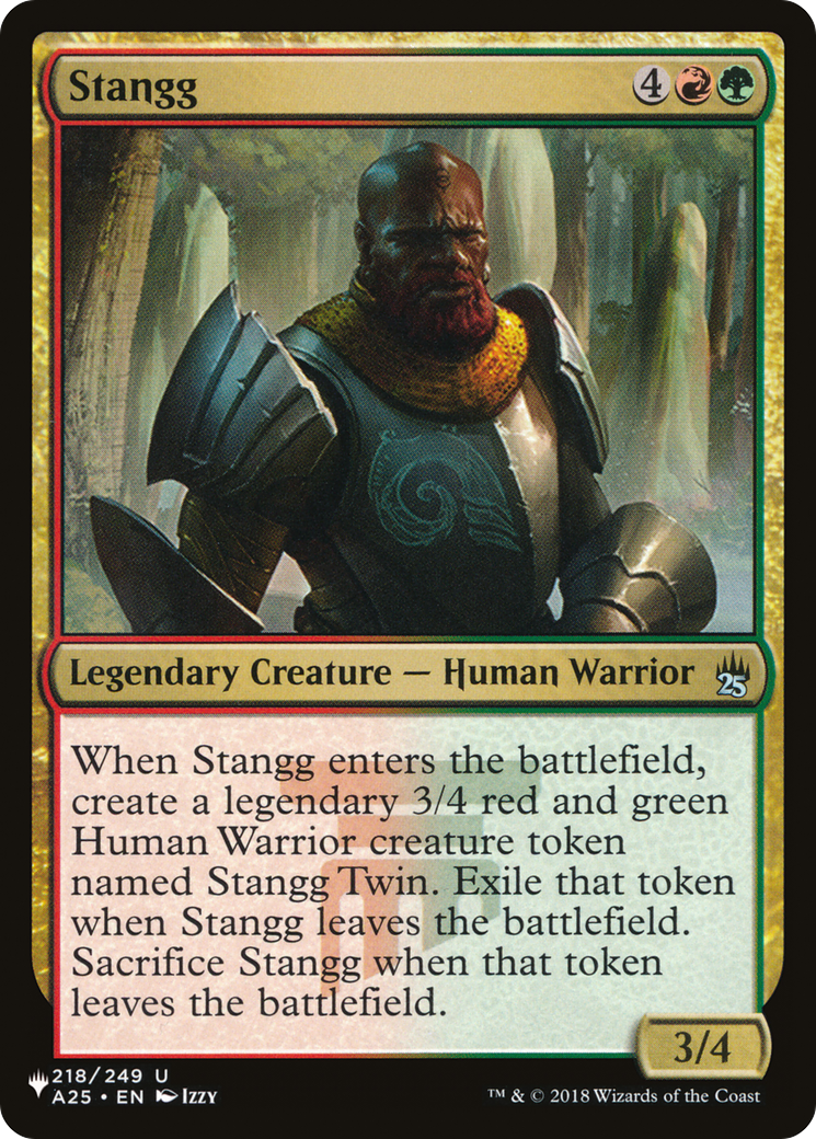 {C} Stangg [LIST A25-218]