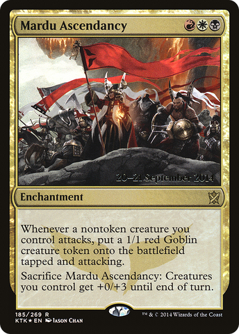 {R} Mardu Ascendancy [Khans of Tarkir Prerelease Promos][PR KTK 185]