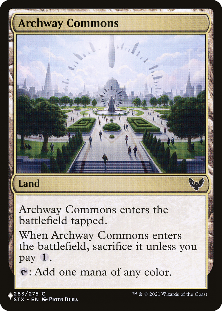 Archway Commons [LIST 263/275]