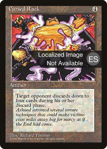 {F} Cursed Rack [Fourth Edition (Foreign Black Border)][FBB 4ED 312]