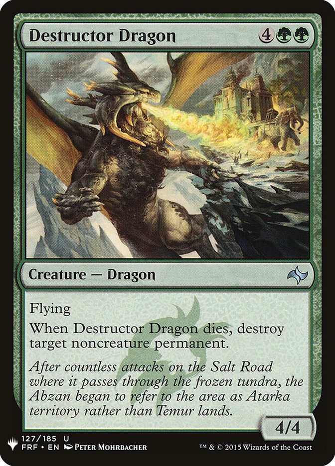 {C} Destructor Dragon [Mystery Booster][MB1 FRF 127]