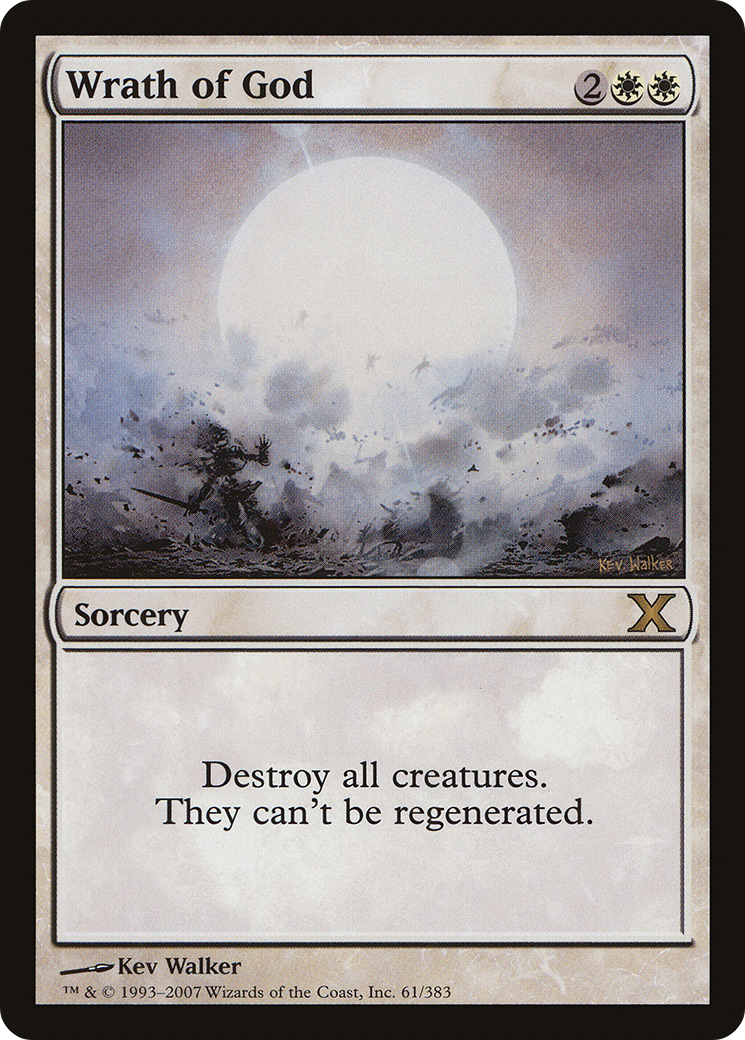 {R} Wrath of God [Tenth Edition][10E 061] - Misty Mountain Games
