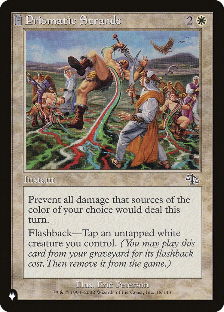 Prismatic Strands [LIST 18/143] : (tombstone)