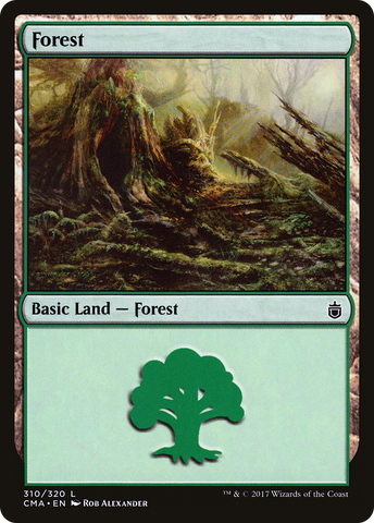 {B}[CMA 310] Forest (310) [Commander Anthology]