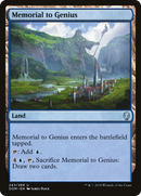{C} Memorial to Genius [Dominaria][DOM 243]