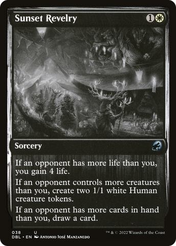 {C} Sunset Revelry [Innistrad: Double Feature][DBL 038]