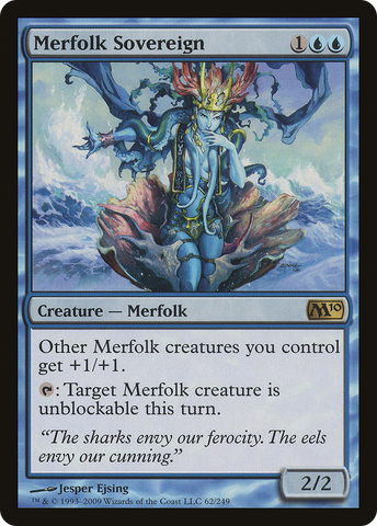 {R} Merfolk Sovereign [Magic 2010][M10 062]
