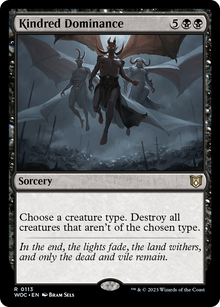 {R} Kindred Dominance [Wilds of Eldraine Commander][WOC 113]