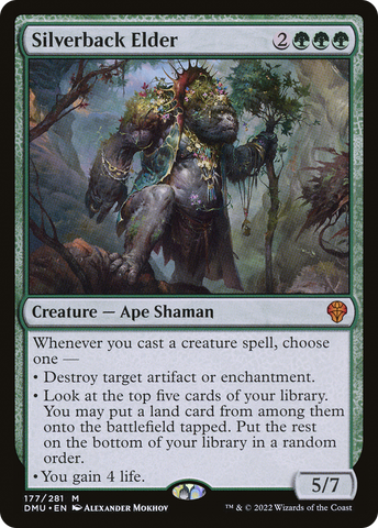 {R} Silverback Elder [Dominaria United][DMU 177]