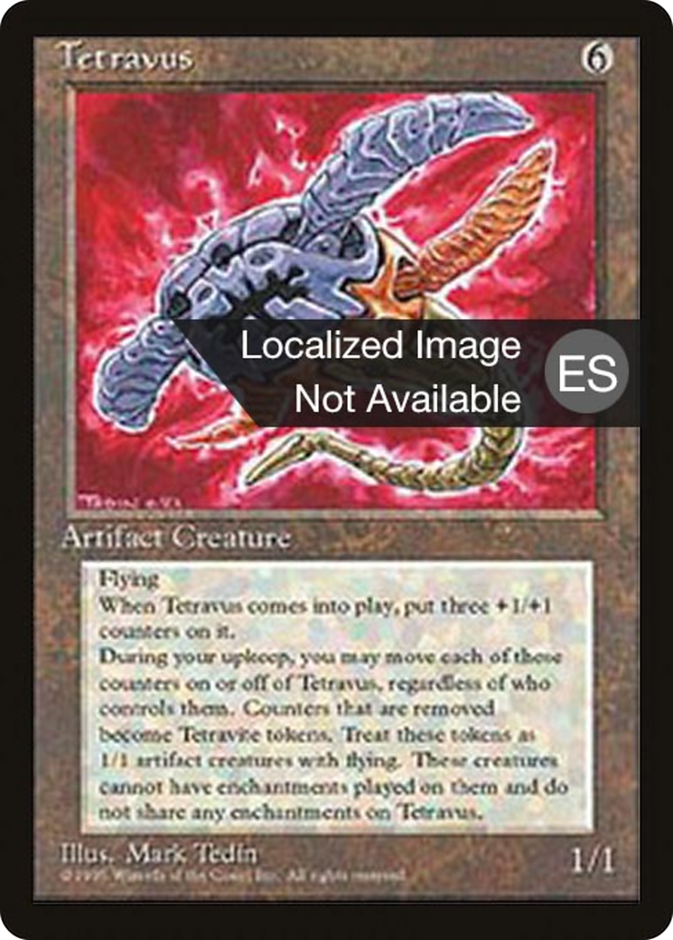 {F} Tetravus [Fourth Edition (Foreign Black Border)][FBB 4ED 350]