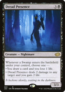 {R} Dread Presence [Jumpstart 2022][J22 403]