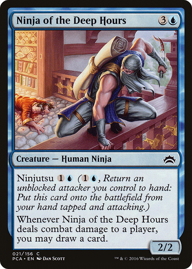 {C} Ninja of the Deep Hours [Planechase Anthology][PCA 021]