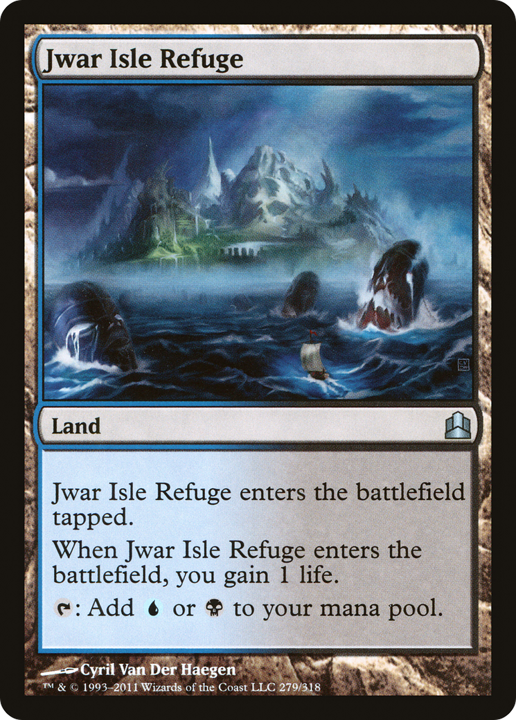 {C} Jwar Isle Refuge [Commander 2011][CMD 279]