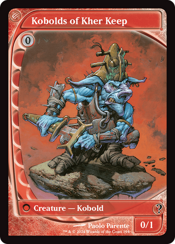 {C} Kobolds of Kher Keep (Future Sight) [Mystery Booster 2][MB2 194]