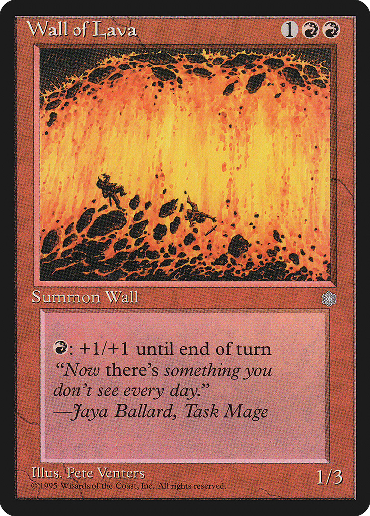 {C} Wall of Lava [Ice Age][ICE 223]